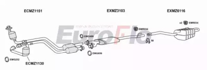 Глушитель EuroFlo MZCLK443 4001C